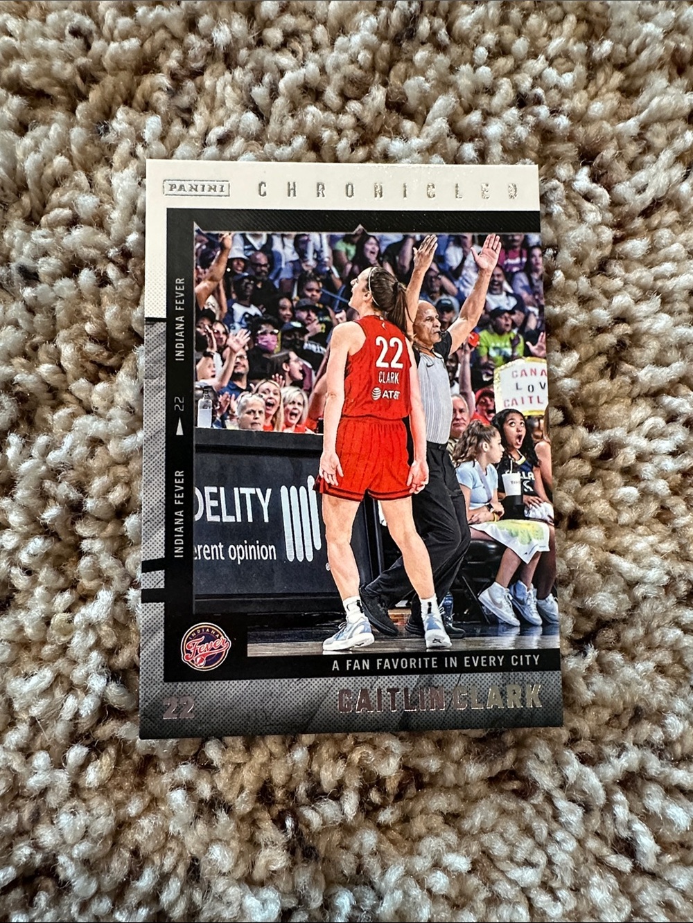 Panini Caitlin Clark chronicled #25
